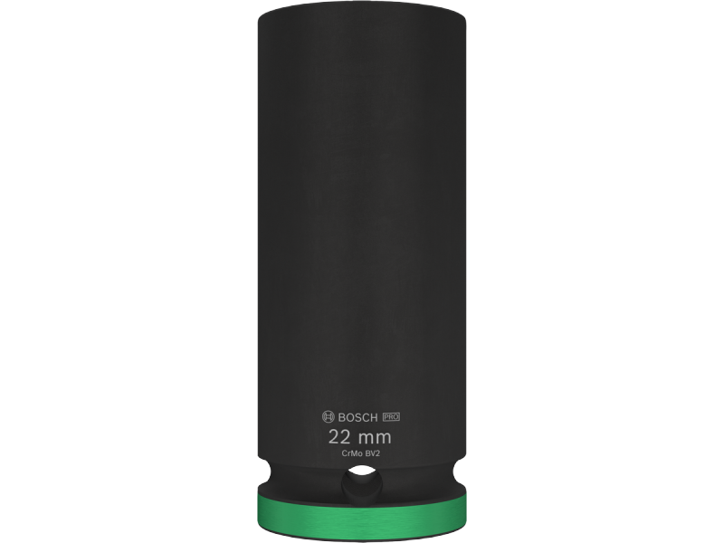 PRO Impact Socket Bosch, 1/2, 22mm, dolgi, 2608003053